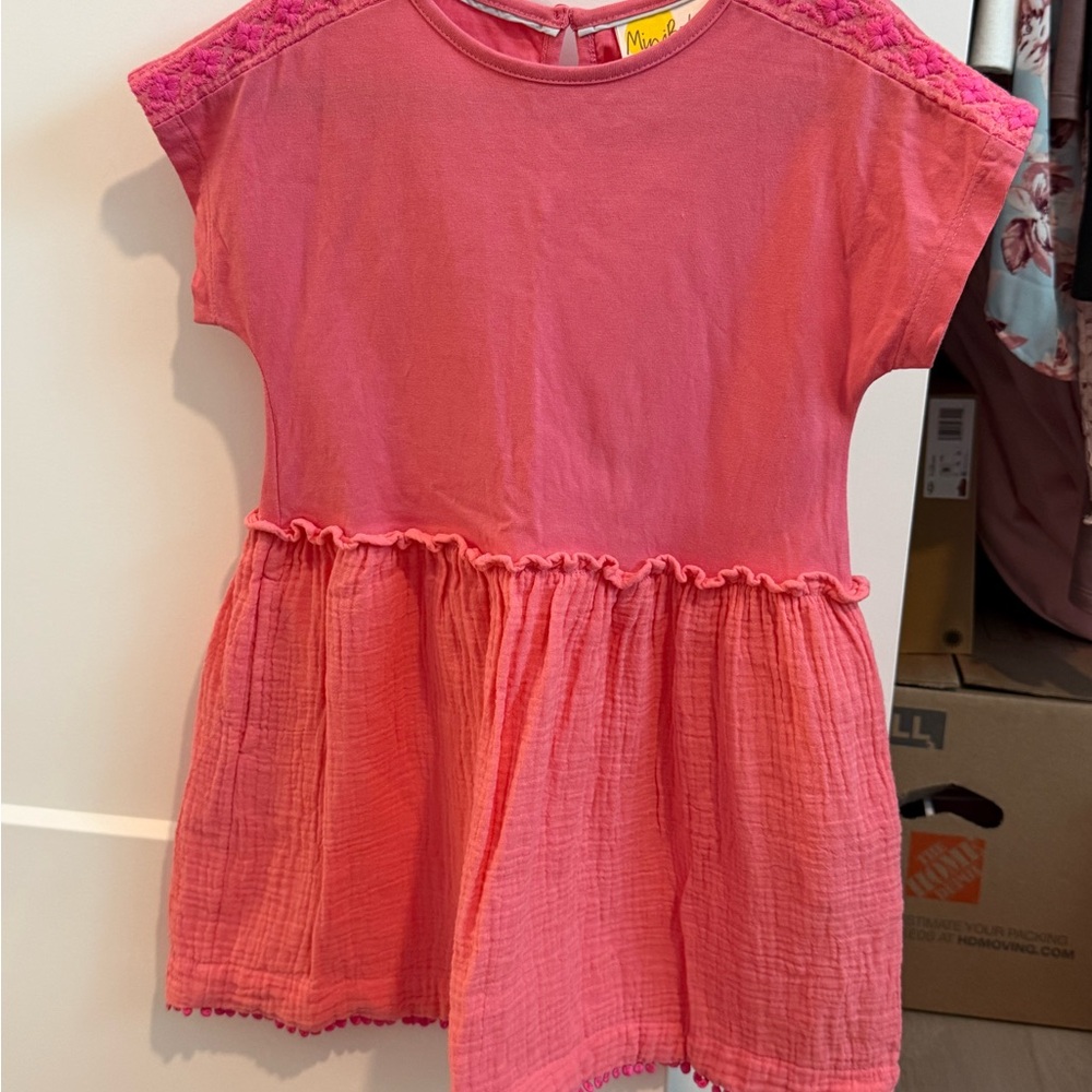 Mini Boden pink dress